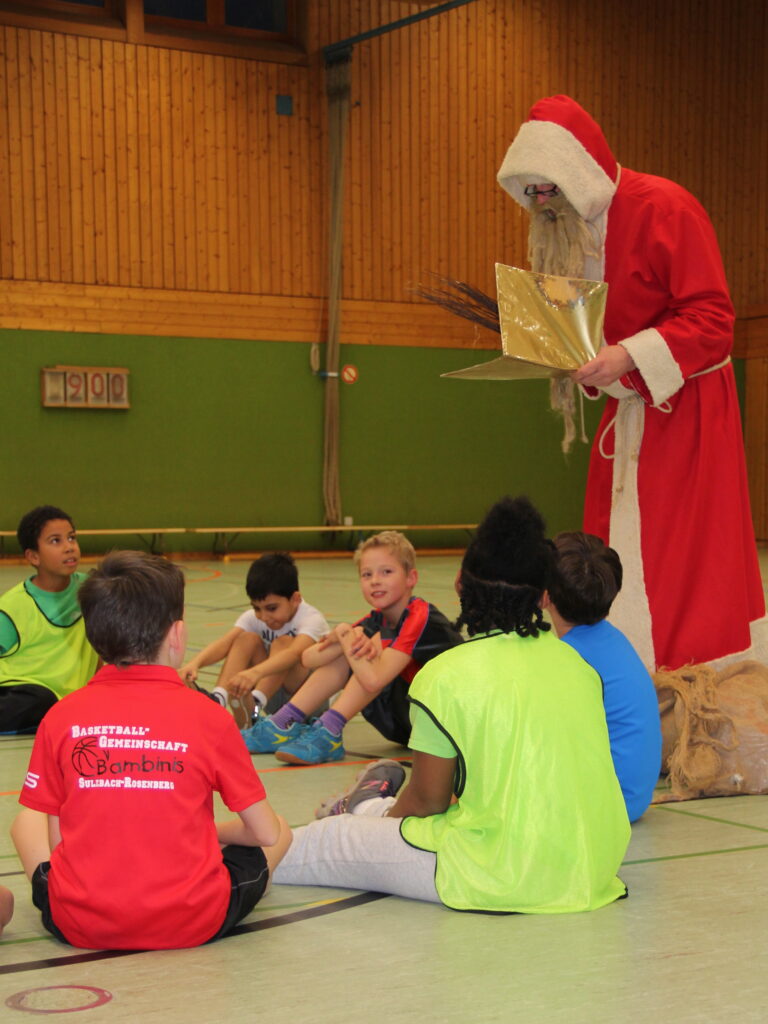 Trainingsüberraschung bei den Bambinis