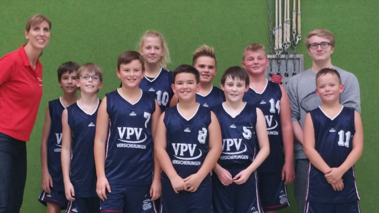 U12 Basketball mit Sieg im ersten Punktspiel