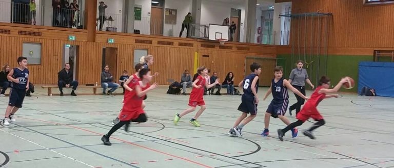 Ein weiterer Sieg der U12 Basketballer