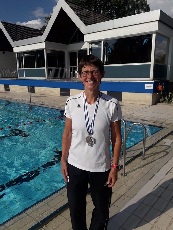 Ulrike Grötsch bei den Bayerischen Meisterschaften der Masters